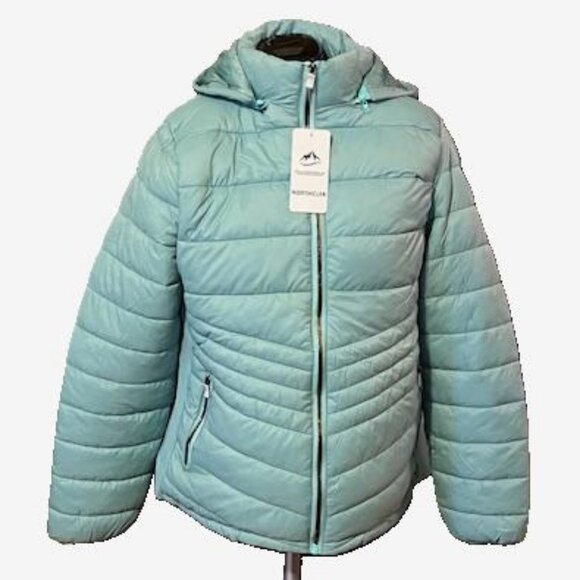 Lightweight puffer jacket with hood - Picture 1 of 8